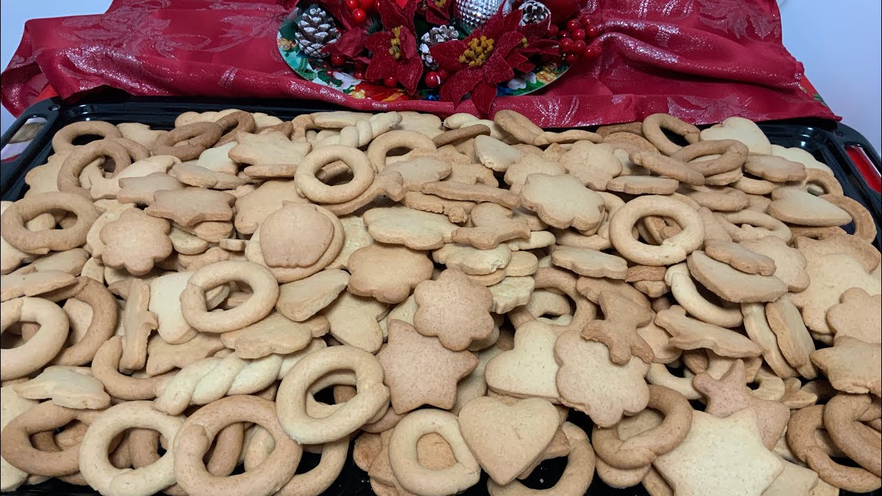 Biscoitos de Manteiga tenrrinhos desfaz na boca