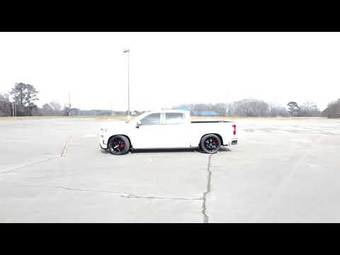 2020 Silverado lowered 4/6 on 24's