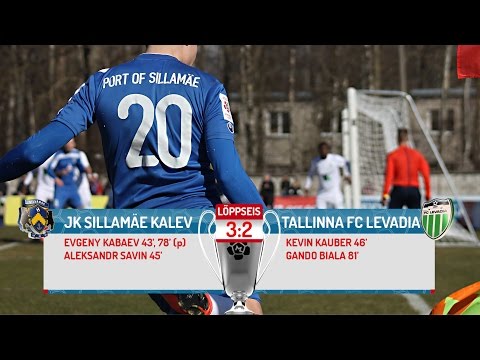 33. voor 2016: JK Sillamäe Kalev - Tallinna FC Levadia 3:2 (2:0)