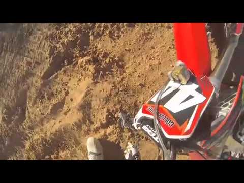 Go pro Dirt bike crash (C-Dub)