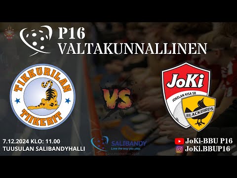 P16 Valtakunnallinen Tiikerit - JoKi/Blackbirds 7.12.2024
