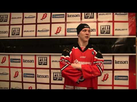 Voittomaalin tehneen Teppo Antilan mietteet viimeisen puolivälierän jälkeen