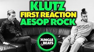 AESOP ROCK - KLUTZ REACTION/REVIEW (Jungle Beats)