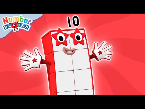 Ten | Full Episode - S2 E5 | Numberblocks Level 2 - Orange 🟠
