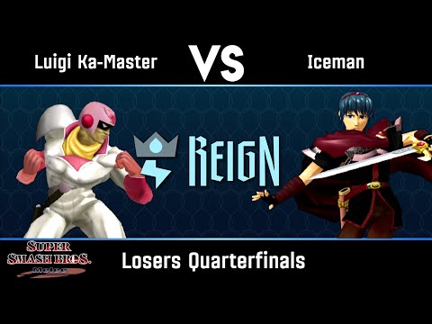 Luigi Ka-Master VS Iceman - Losers Quarterfinals - Reign 4