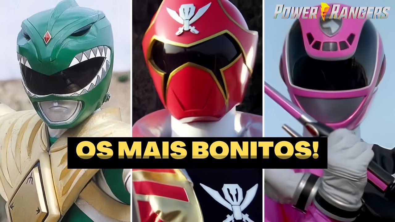Esses São os Uniformes MAIS BONITOS de Power Rangers!
