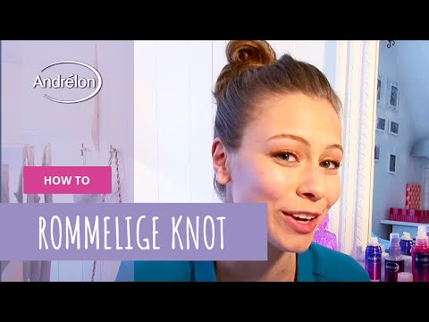 Rommelig opgestoken haar - Andrélon Haar Tutorial