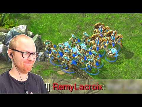 This Angry Opponent Didn't Like My Genius Protoss Play...