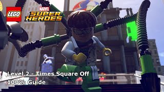 #2 Times Square Off 100% Guide - LEGO Marvel Super Heroes