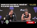 Gabby Williams Veronica Burton GS Valkyries Postgame Presser Vs Chicago Sky 05 13 26