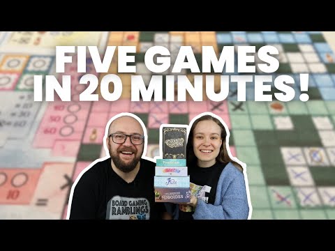 Five game reviews in 20 minutes!