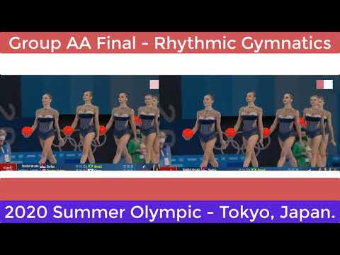 Bulgaria 5 Balls AA Final - Olympic Games Tokyo 2020 #olympic #bulgaria #rhythmicgymnastics