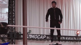 Shane McMahon does his own Motion Capture for WWE 2K18 - with Gameplay Footage!
