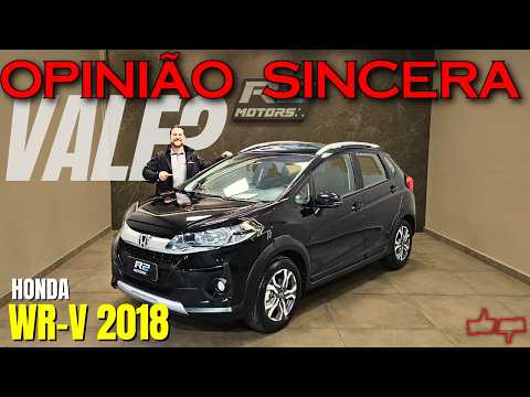 Honda WR-V 2018: SUV ecônomico, ESPAÇOSO, não estraga. Vale? Avaliação, teste, consumo, problema