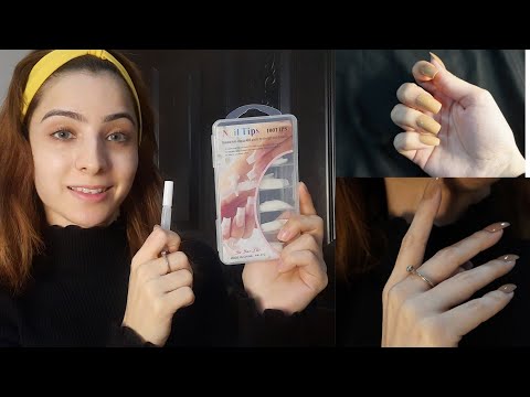 How to : Apply Fake Nails Like A Pro | Quick and Easy tips