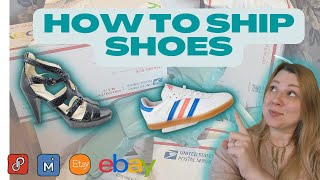 HOW TO SHIP SHOES FOR RESALE ON EBAY AND POSHMARK - The Easy Way - Reseller USPS