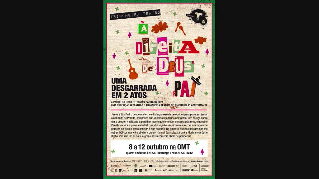 À DIREITA DE DEUS PAI, Uma Desgarrada em Dois Atos (Teatro)