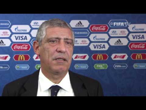 Fernando Santos reaction to FIFA Confederations Cup Official Draw