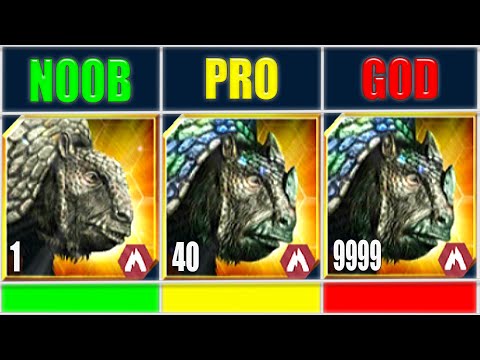 NOOB vs PRO vs GOD PANOCHTHUS 999 | JURASSIC WORLD THE GAME