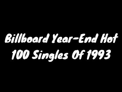 Billboard Year-End Hot 100 Singles Of 1993