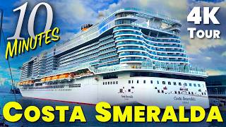 COSTA SMERALDA - Full Ship Tour in 5 Minutes (4K) 2026 - Costa Cruises