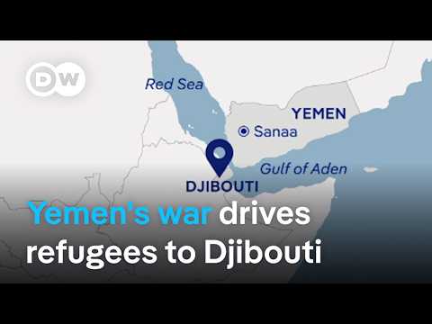 Thousands cross the Gulf of Aden to escape Yemen's war | DW News