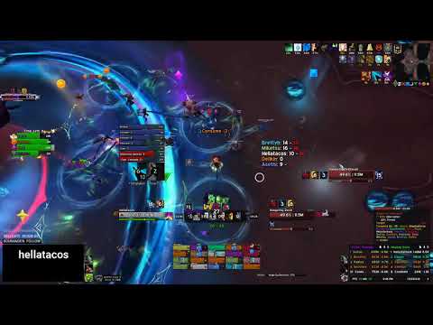 Mythic Castle Nathria - Hungering Destroyer First Kill - Shadow Priest PoV