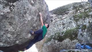 Video thumbnail de Control machete, 7C+. El Escorial