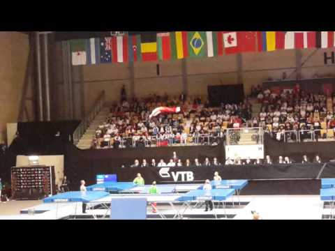 ABREU Diogo POR compulsory Trampoline World Championships 2015