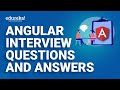 Angular Interview Questions and Answers | Angular 8 Interview Preparation | Edureka  Rewind