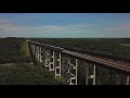 UP4014 Steam Engine On High Bridge