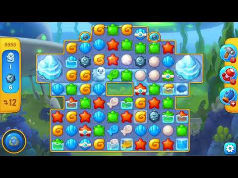 [FISHDOM Walkthrough] Level 5955 (Qua màn - Fishdom)