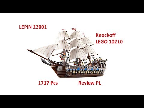 PL #23 LEPIN 22001 Pirates Imperial Flagship LEGO 10210 Review PL