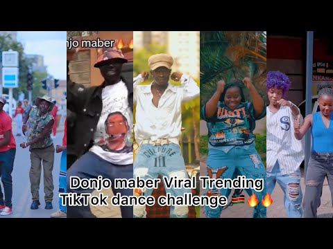 Donjo maber -Viral Tiktok dance compilation 🇰🇪🔥🔥Iyanii ft Dufla diligon Dc by (@Nyota-ke