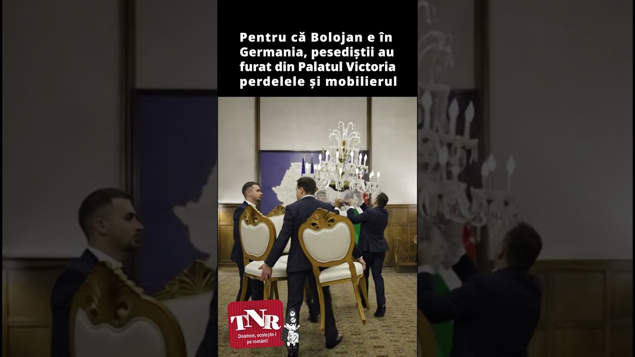 Pentru că Bolojan e în Germania, pesediștii au furat din Guvern perdelele și mobilierul