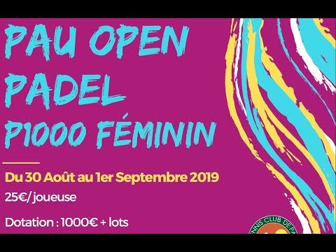Pau Open Padel P1000 Féminin