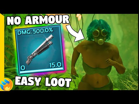 EASY End Game TIER LOOT But GEARLESS | ARK Ascended