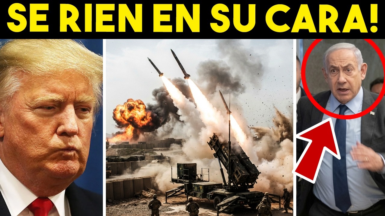 NI LA BURLA PERDONAN! ISRAEL HUNDE A TRUMP POR IRAN. CRECE PLEITO EEUU CON CHINA.