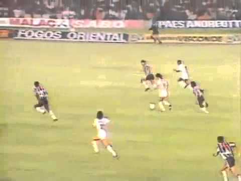 Atlético 4 x 1 Santos - Campeonato Brasileirão 1991 (Edu Lima, Paulo Roberto, Alfinete e Fernando)