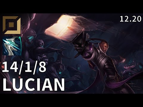 Lucian ADC vs Aphelios - Ranked Master - Patch KR 12.20