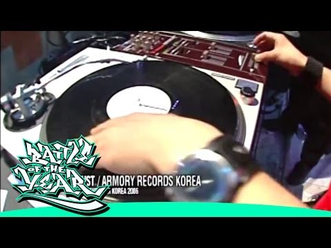 BOTY 2006 KOREA PRELIMINARY - DJ DUST - SHOWCASE EXTRA [OFFICIAL HD VERSION BOTY TV]