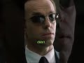 Agent Smith's shocking revelation to Neo in the Matrix