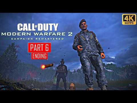 COD: Modern Warfare 2 Campaign Remastered Gameplay Walkthrough Part 6 - [4K 60FPS] - No Commentary