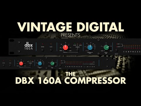 dbx 160A Compressor Limiter 2000s - Black image 4