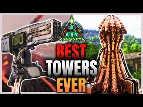EVERYTHING You Need To Know To Build The BEST Turret Towers | Ark Survival Ascended