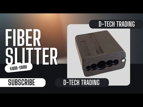 Fiber Slitter 4mm – 11mm | Heavy-Duty Fiber Jacket Stripping Tool |