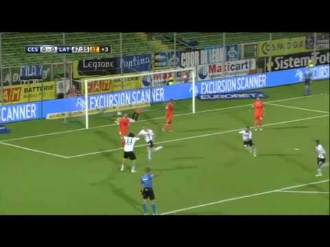 Cesena - Latina 2 1 Finale andata Play Off Serie B