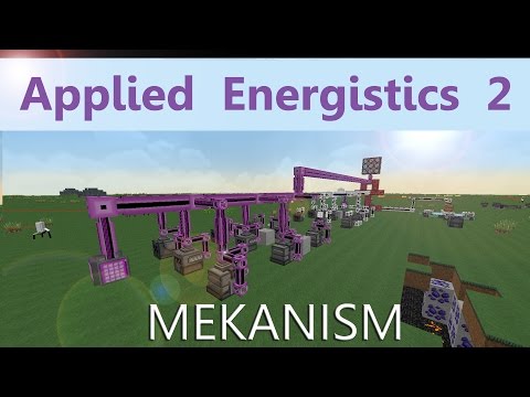 Applied Energistics 2 Tutorial: MEKANISM MACHINES @ ME-System | Level-Emitter & Recipes [ENG]