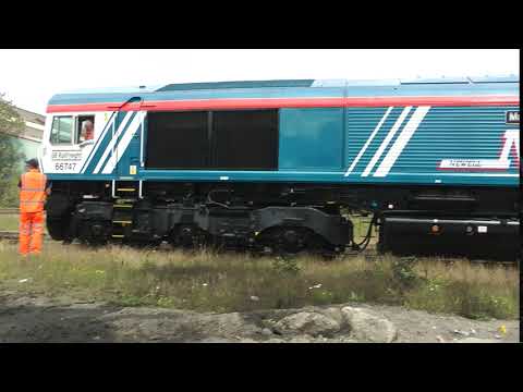 66747 made in Sheffield Newell & Wright Transport livery