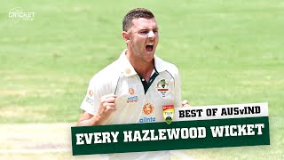Best of the Border-Gavaskar: Every Josh Hazlewood wicket | Vodafone Test Series 2020-21